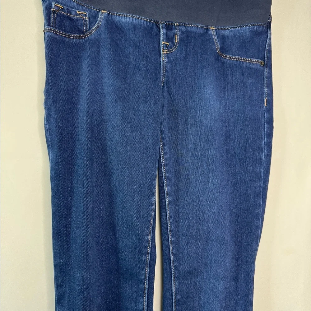 Old Navy Maternity Rockstar Skinny Jeans - Size 2 - Dark Blue - Picture 2 of 9